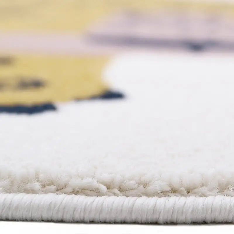 Tapis chambre enfant petit léopard KLEO MIEL - Sueños de Cigueña
