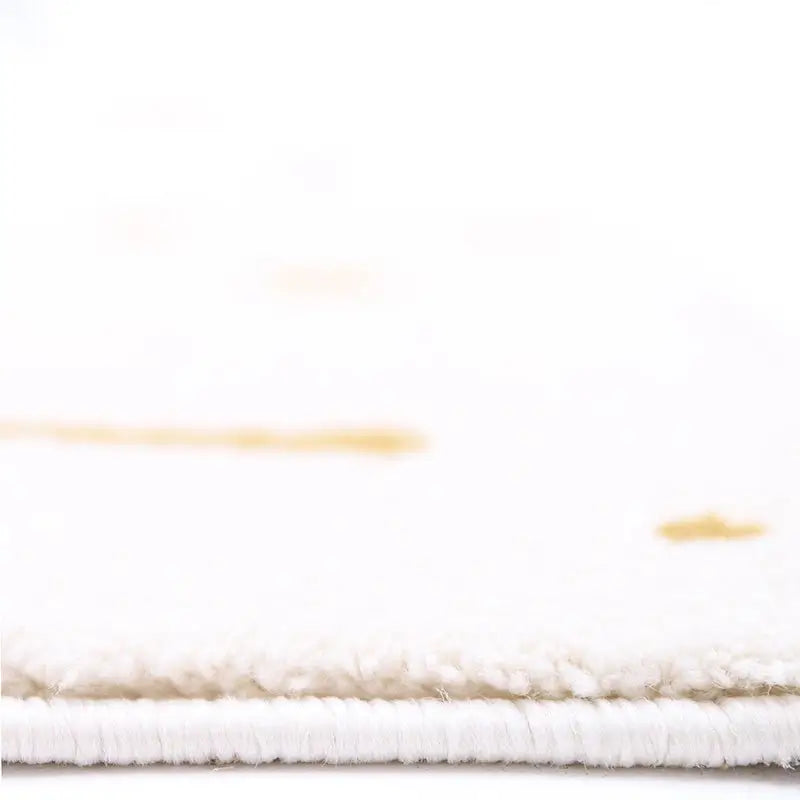 Tapis chambre enfant petits palmiers LITTLE PALM MIEL - Sueños de Cigueña