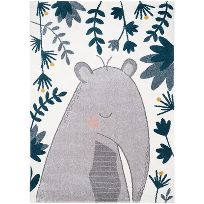 Tapis chambre enfant tamanoir BORIS - Sueños de Cigueña