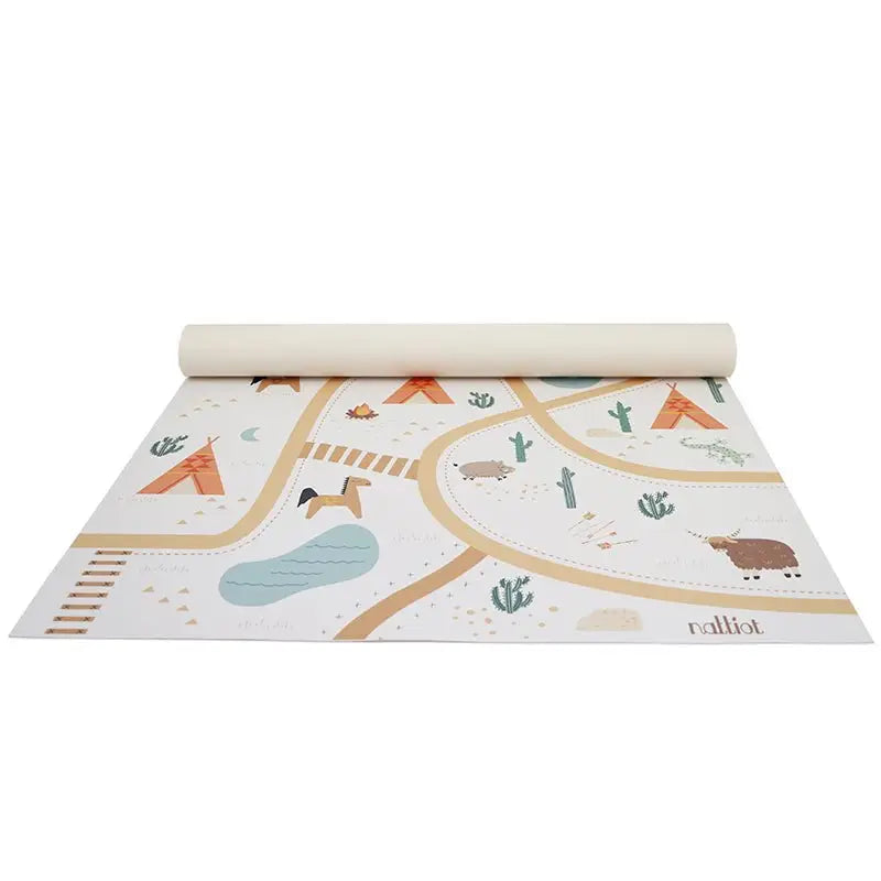 Tapis de jeu vinyle recyclable SUPER WESTERN - Sueños de Cigueña
