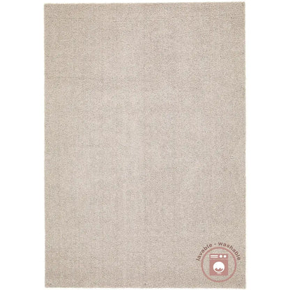 Tapis lavable en machine uni ETICO CREME M - Sueños de Cigueña