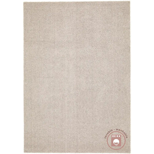 Tapis lavable en machine uni ETICO CREME M - Sueños de Cigueña