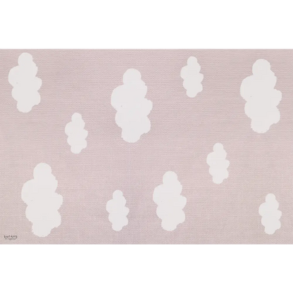 Alfombra Vinilica 120x160 Mod. CLOUDS - ROSA - Alfombra
