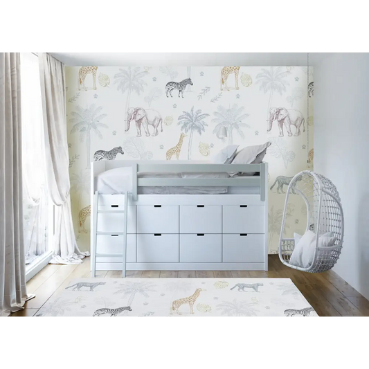 Alfombra Vinilica 120x160 Mod. JUNGLE- SUEÑOS DE CIGUEÑA - Sueños de Cigueña 