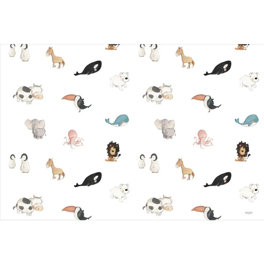 Alfombra Vinilica 120x160 SDC ANIMALS - Alfombra