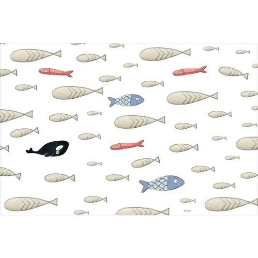 Alfombra Vinilica 120x160 SDC FISH - Alfombra