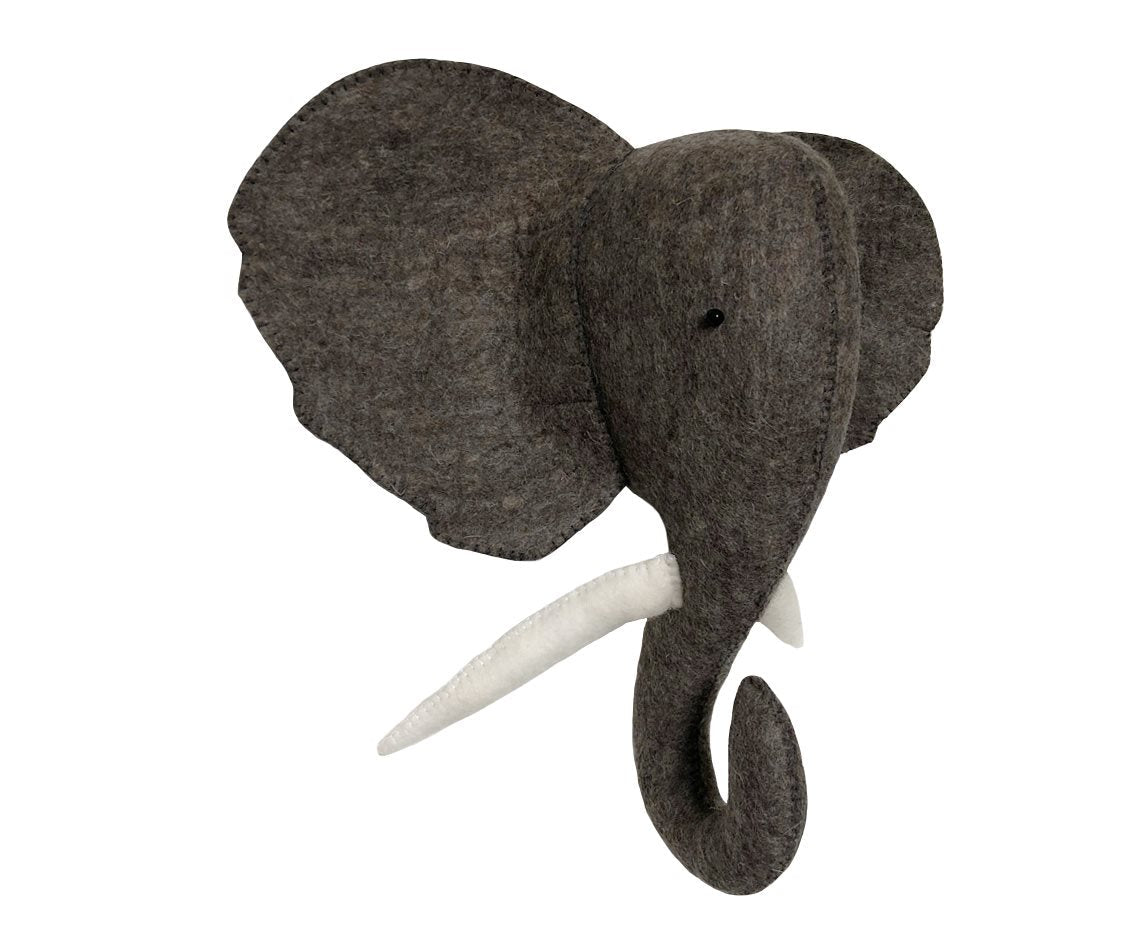 Cabeza decorativa animal ELEFANTE - Sueños de Cigueña 