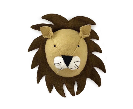 Cabeza decorativa animal - LEON - Sueños de Cigueña 