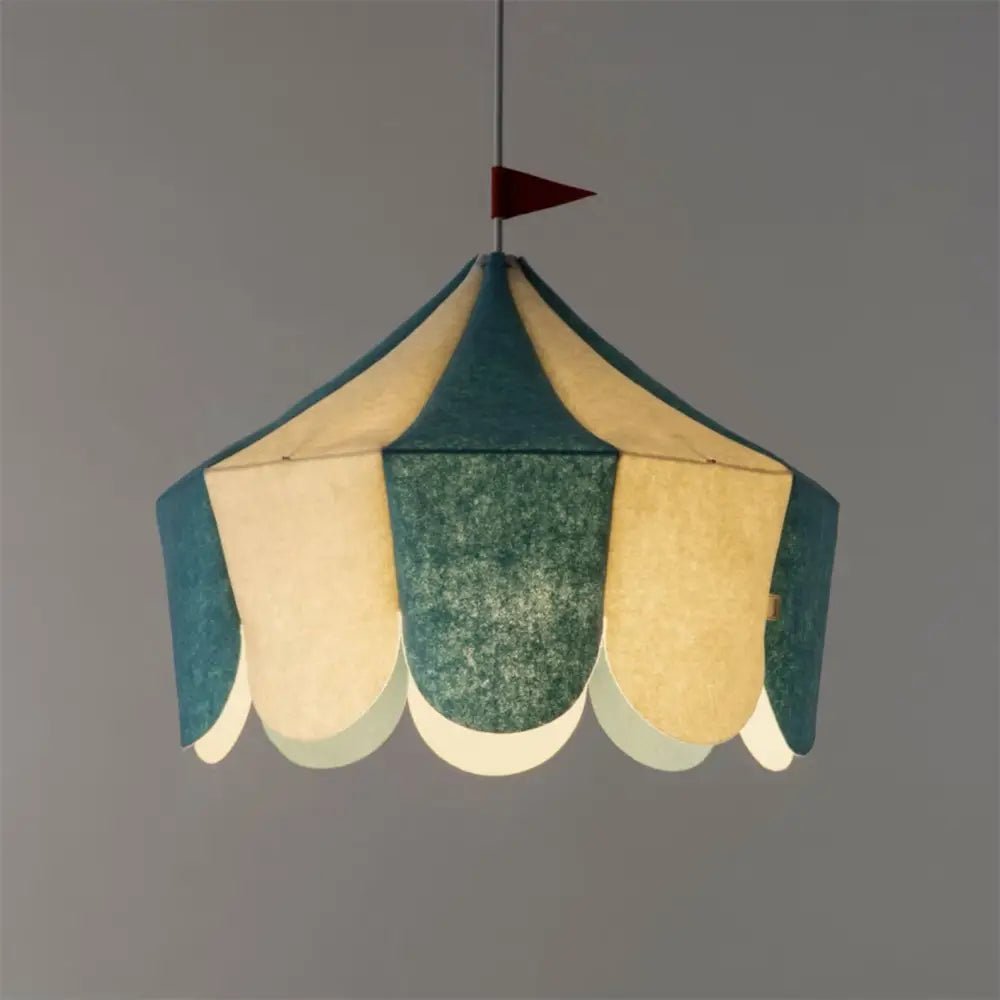 Lampara Colgante CIRCUS - BLUE - Sueños de Cigueña 