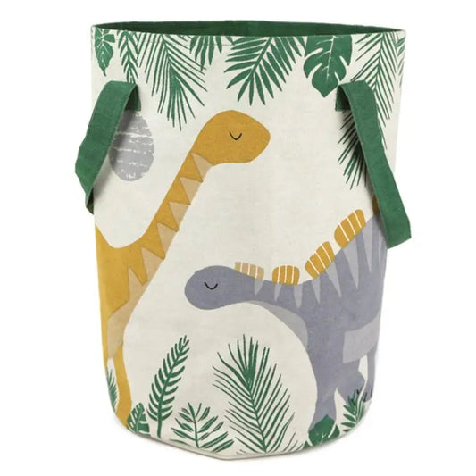 Cesta de almacenaje dinosaurios SENSAKU para dormitorio infantil - Sueños de Cigueña