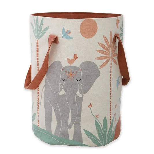 Cesta de almacenaje para dormitorio infantil MALENA - Sueños de Cigueña