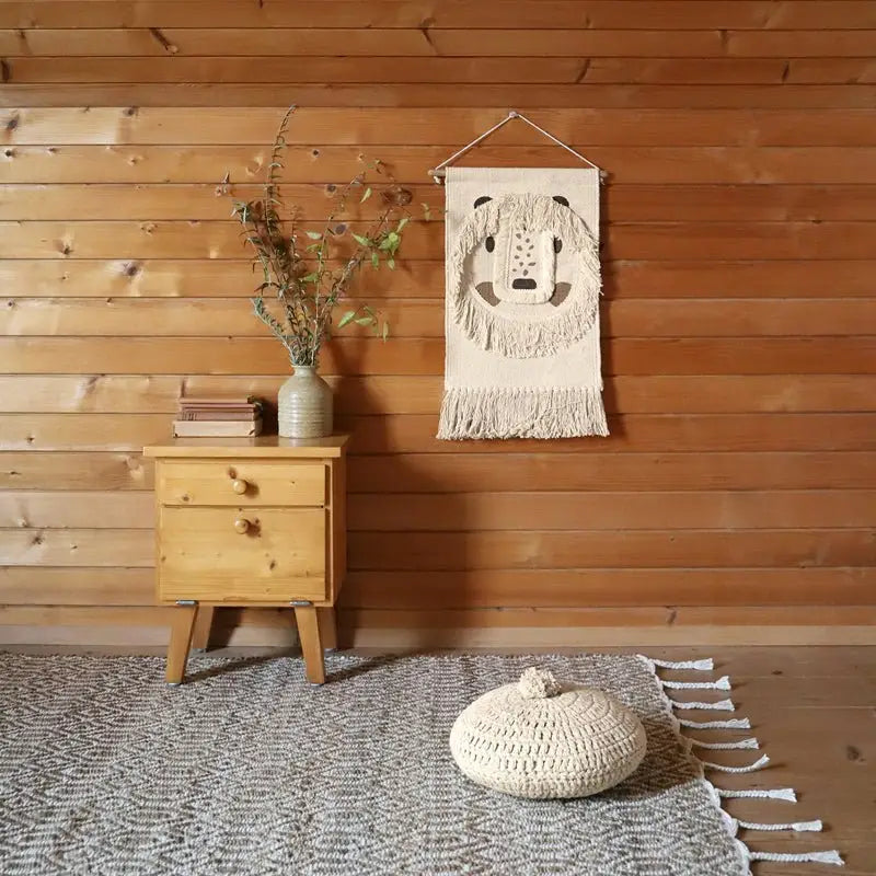 Déco murale chambre enfant petit lion LEOPOLD - Sueños de Cigueña