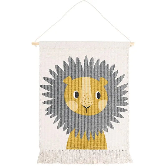 Déco murale chambre enfant lion JAGGO - Sueños de Cigueña