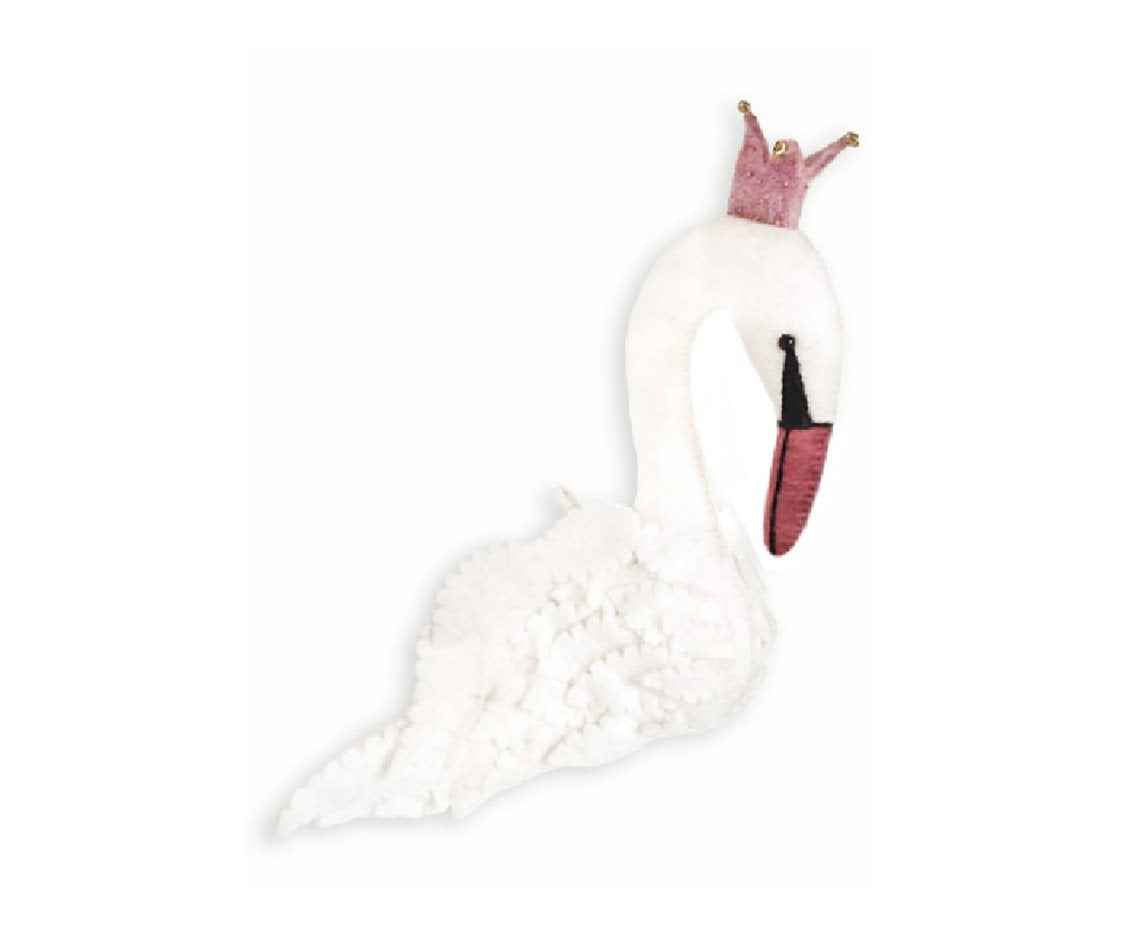 Cabeza decorativa animal - CISNE