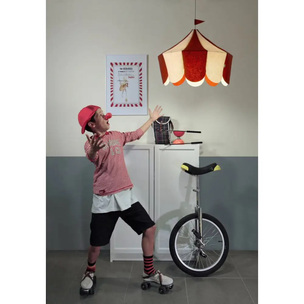 Lampara Colgante CIRCUS - RED Lampara Colgante CIRCUS - RED - Sueños de Cigueña 98 € Lampara Iluminación