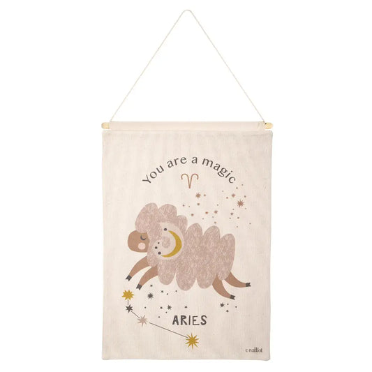 Déco murale chambre enfant zodiaque signe bélier LITTLE ARIES - Sueños de Cigueña