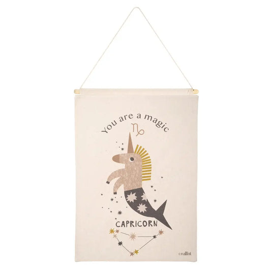 Déco murale chambre enfant zodiaque signe capricorne LITTLE CAPRICORN - Sueños de Cigueña