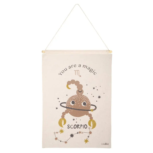 Déco murale chambre enfant zodiaque signe scorpion LITTLE SCORPIO - Sueños de Cigueña