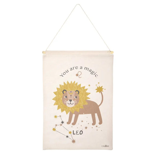 Déco murale chambre enfant zodiaque signe du lion LITTLE LEO - Sueños de Cigueña