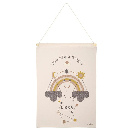 Déco murale chambre enfant zodiaque signe balance LITTLE LIBRA - Sueños de Cigueña