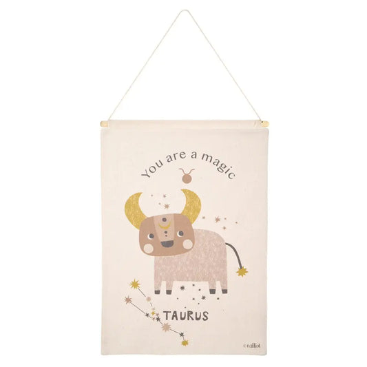 Déco murale chambre enfant zodiaque signe taureau LITTLE TAURUS - Sueños de Cigueña