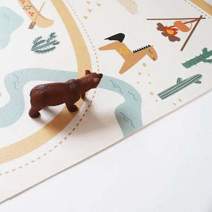 Alfombra infantil Vinílica reciclada SUPER WESTERN - Sueños de Cigueña