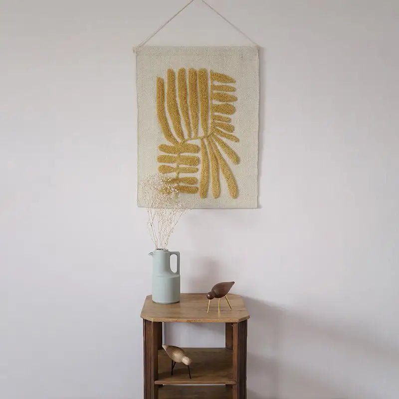 Deco mural MINERVA JAUNE - Sueños de Cigueña 