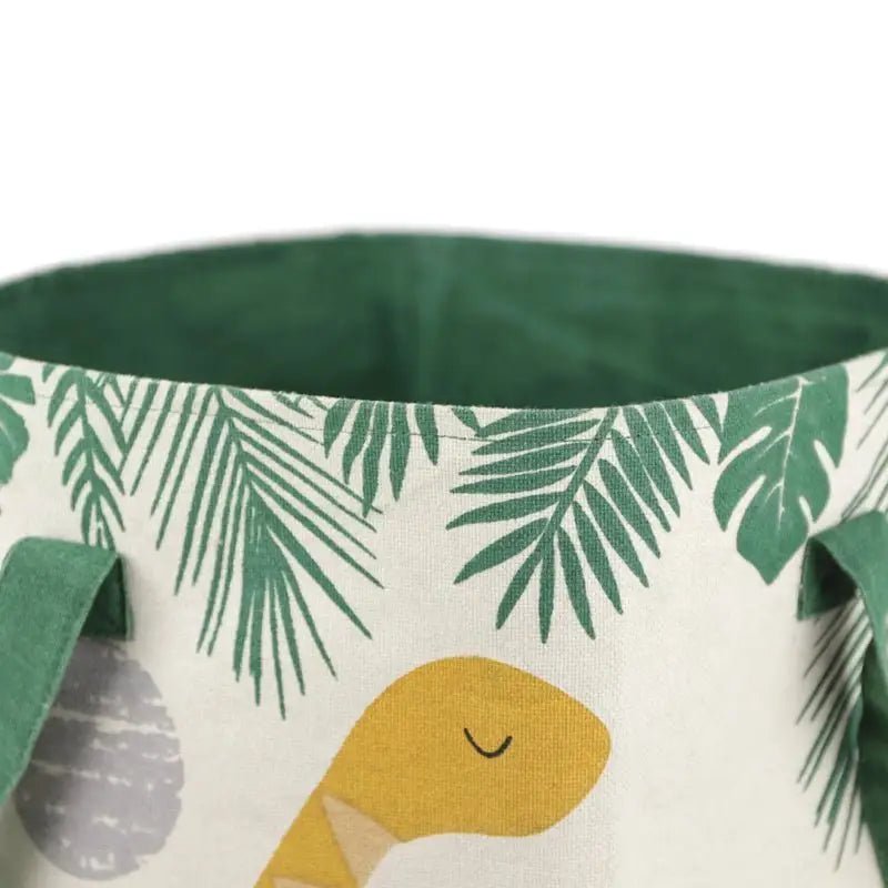 Cesta de almacenaje dinosaurios SENSAKU para dormitorio infantil - Sueños de Cigueña 