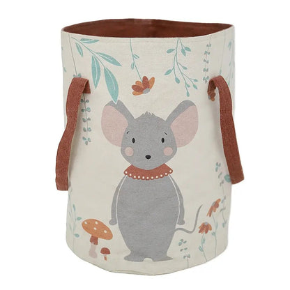 Cesta de almacenaje POLY para dormitorio infantil - Sueños de Cigueña 