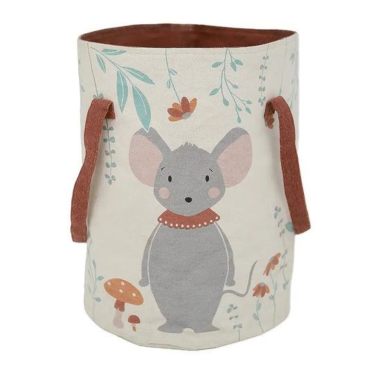 Cesta de almacenaje POLY para dormitorio infantil - Sueños de Cigueña 