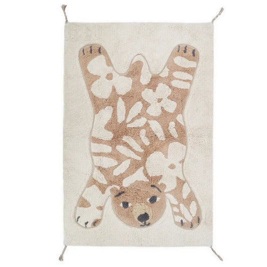 Alfombra Infantil 100x150 FLOWERBEAR - Sueños de Cigueña