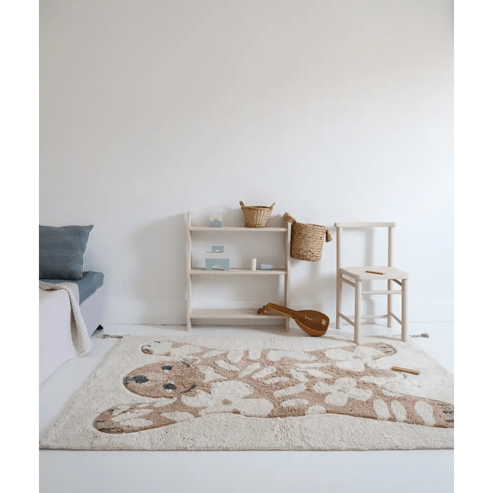 Alfombra Infantil 100x150 FLOWERBEAR - Sueños de Cigueña 