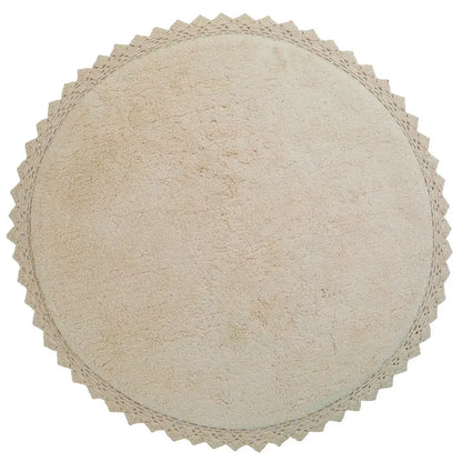 Alfombra Infantil 110 cm PERLA SABLE Algodón Lavable en lavadora - Sueños de Cigueña 