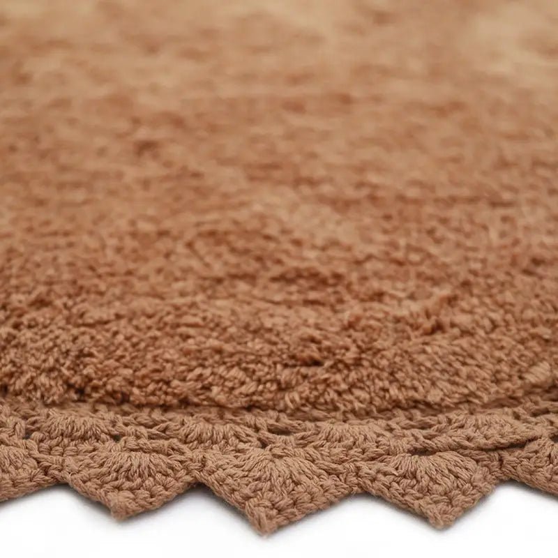 Alfombra Infantil 110 cm PERLA TOFFEE - Sueños de Cigueña 