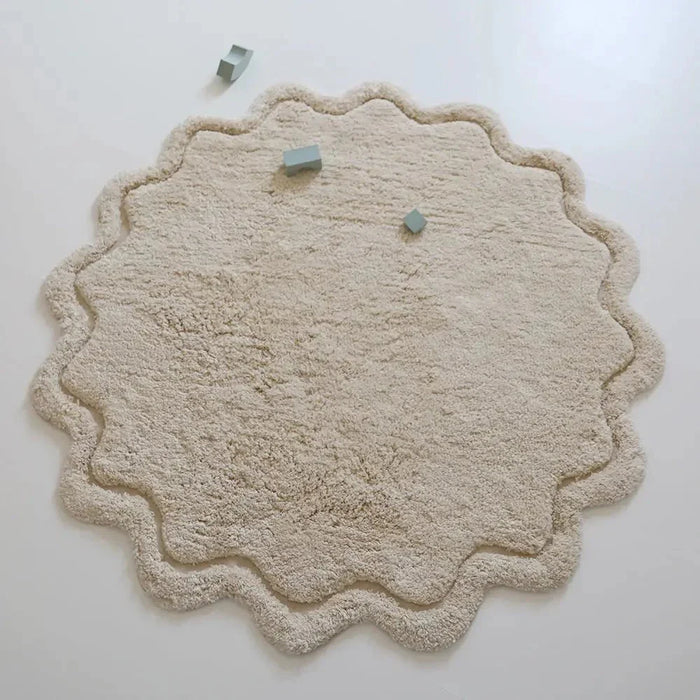 Alfombra infantil lavable | SWEET APRIL ECRU