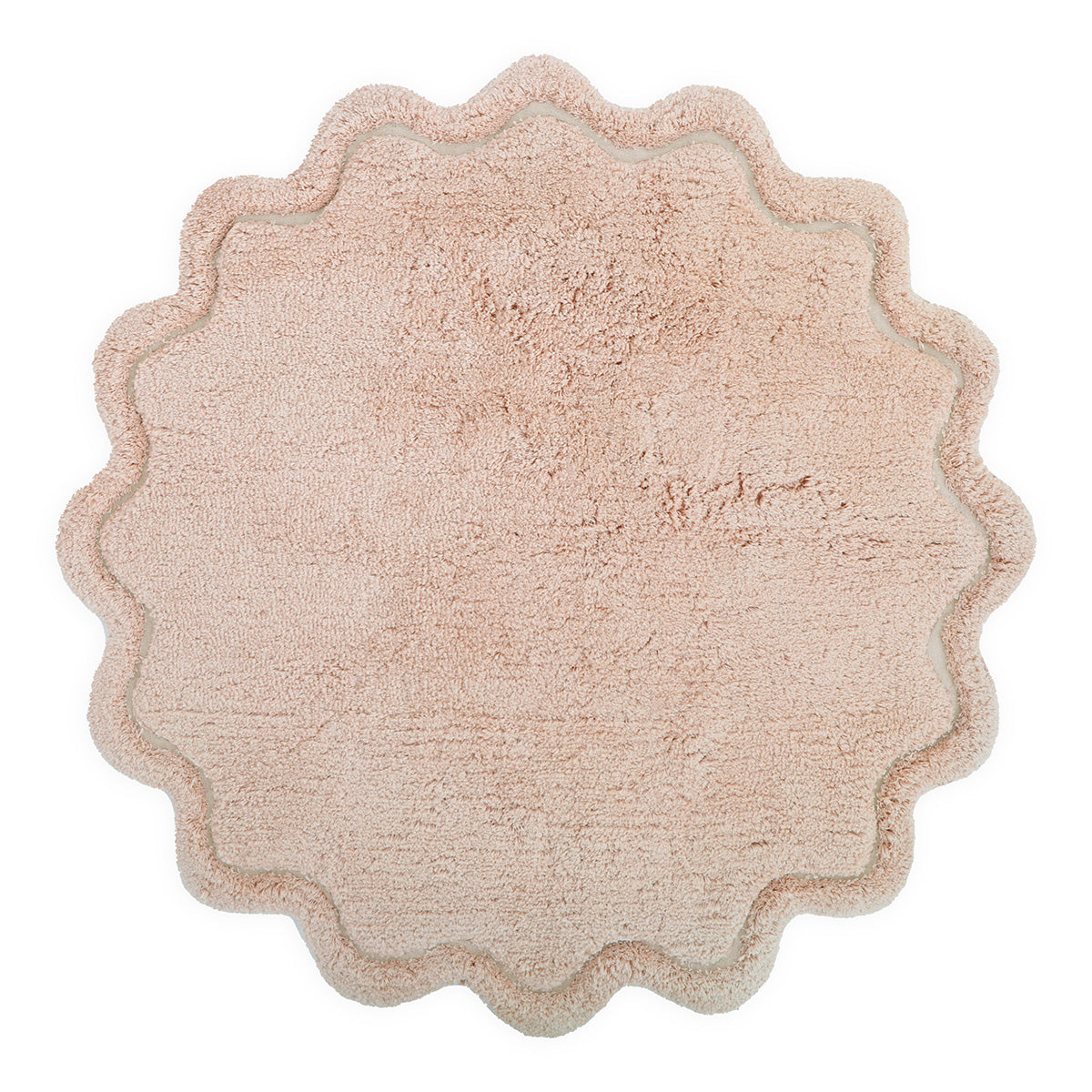 Alfombra Infantil 110 cm SWEET APRIL NUDE Algodón Lavable en lavadora - Sueños de Cigueña