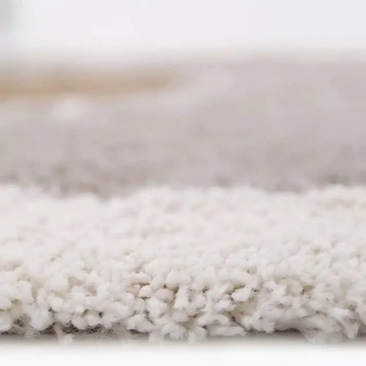 Alfombra Infantil BOHEMIAN DAISY ROND TAUPE - Sueños de Cigueña 