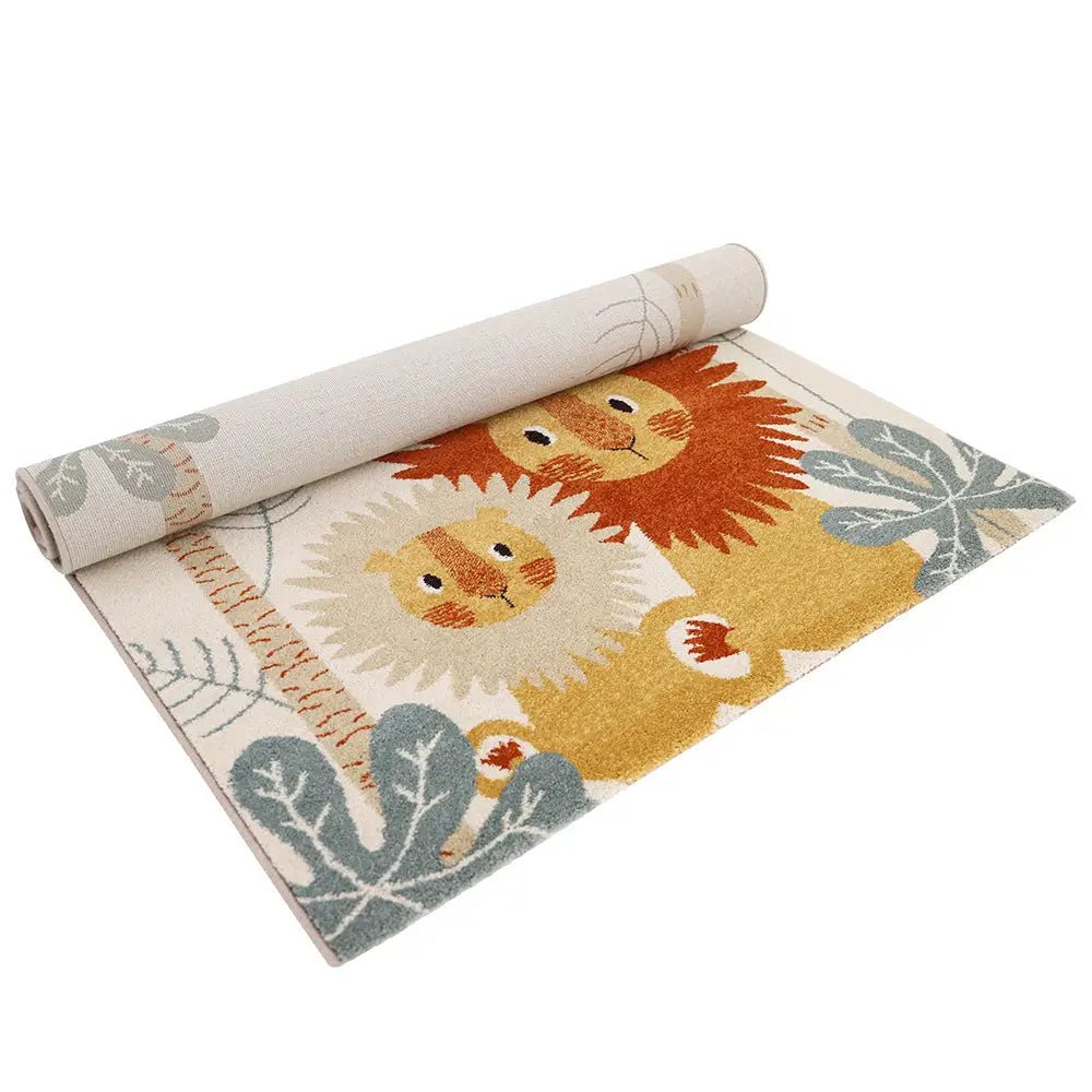 Alfombra infantil León MAMALOVE 120x170 - Sueños de Cigueña 