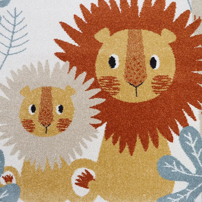 Alfombra infantil León MAMALOVE 120x170 - Sueños de Cigueña 