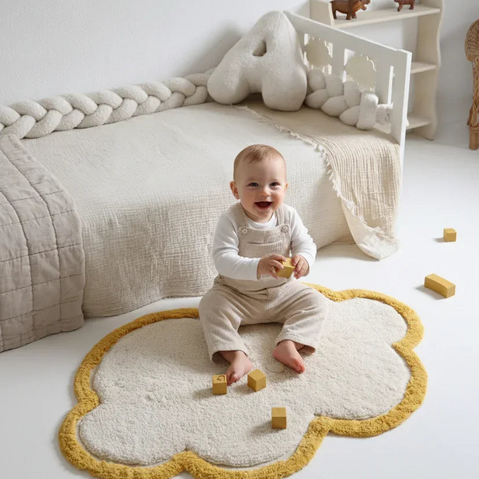 Alfombra infantil lavable | Nimbus Citrus Cloud