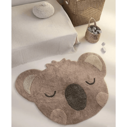 Alfombra Infantil Little Olsen Koala 100% Algodón Lavable - Sueños de Cigueña 