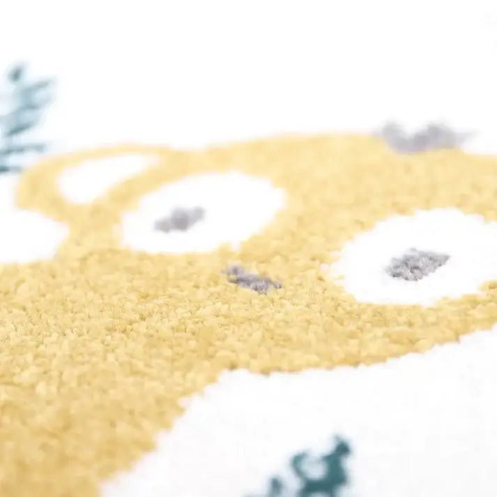 Alfombra Infantil MONKEY PARADISE MIEL 80x150 - Sueños de Cigueña