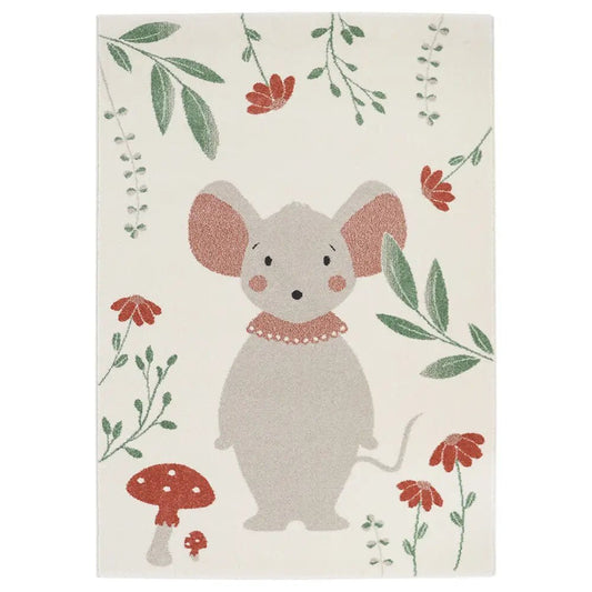 Alfombra infantil Ratita POLY 120x170 - Sueños de Cigueña 