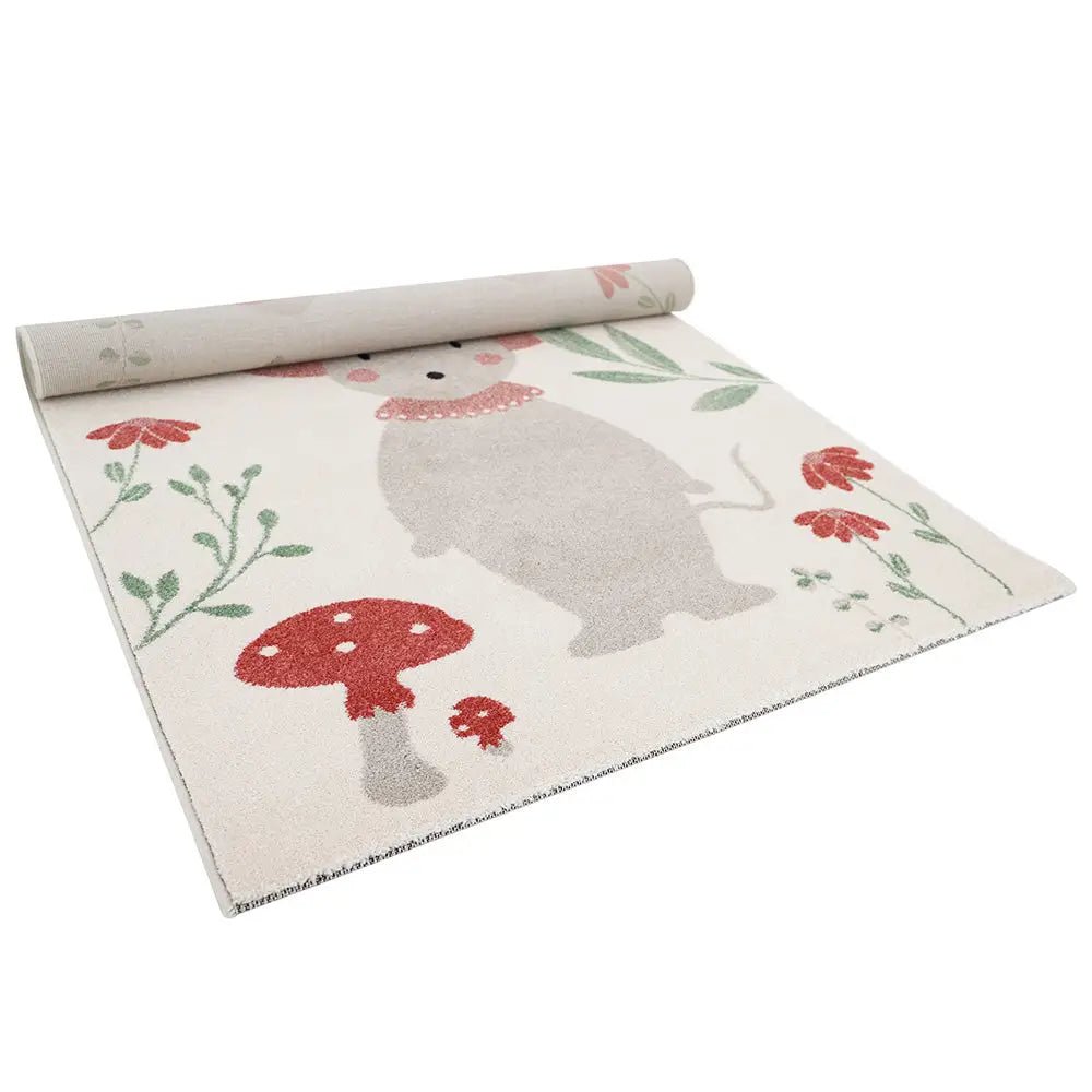 Alfombra infantil Ratita POLY 120x170 - Sueños de Cigueña 