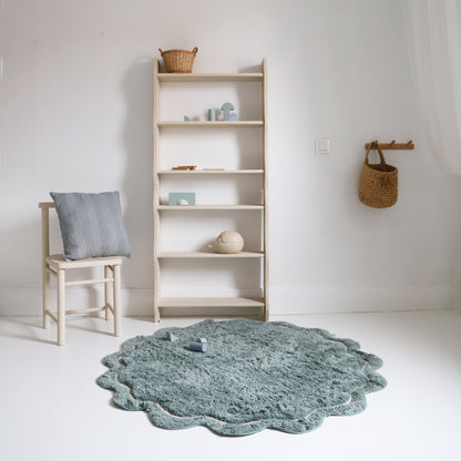 Alfombra lavable Infantil 110 cm SWEET APRIL AQUA - Sueños de Cigueña