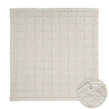 Alfombra de Descanso para bebé reversible ANNA SABLE LAVE 100 x 87 cm - Sueños de Cigueña 