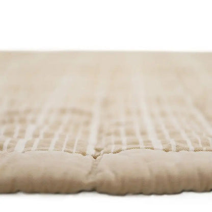 Alfombra de Descanso para bebé reversible CARAMEL LAVE 100 x 87 cm - Sueños de Cigueña 