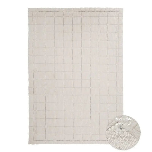 Alfombra de Descanso para bebé reversible ANNA SABLE LAVE 100 x 140 cm - Sueños de Cigueña 