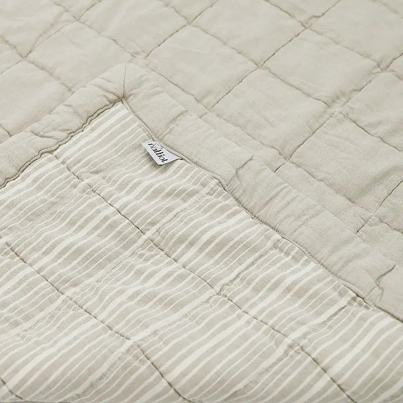Alfombra de Descanso para bebé reversible ANNA SABLE LAVE 100 x 140 cm - Sueños de Cigueña 