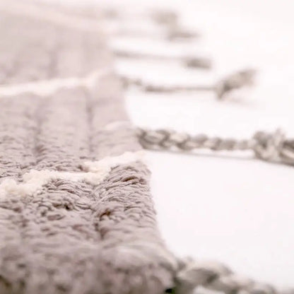 Alfombra de algodón lavable en lavadora LÄSSA Stone S 100x150 - Sueños de Cigueña